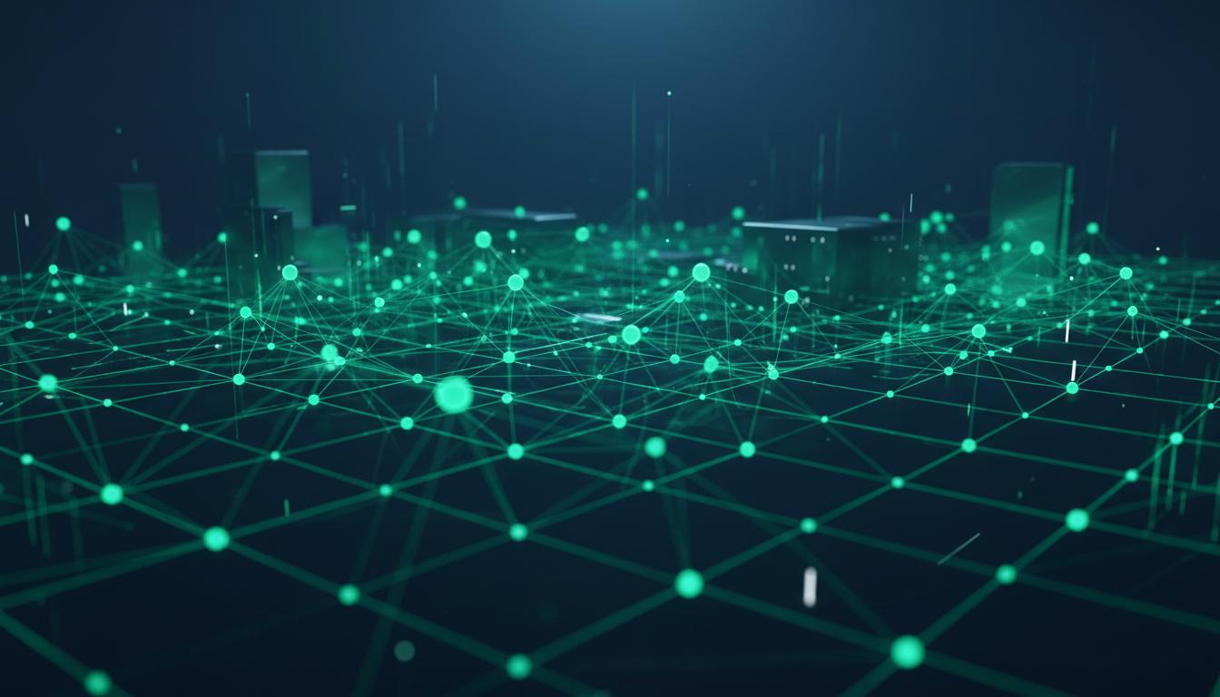 Digital network background